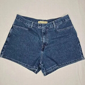 Y2K Vintage Zana Di Jeans Short 13 Denim High Rise Waisted 90s Grunge Retro Core